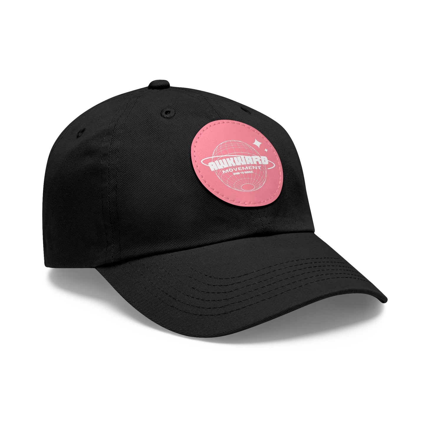 Awk. Global with Leather Patch