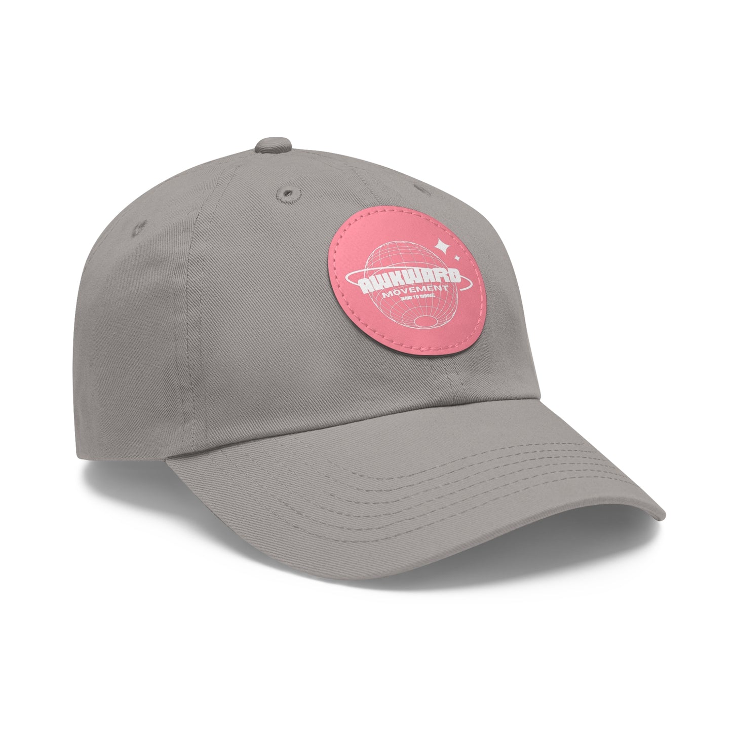 Awk. Global with Leather Patch