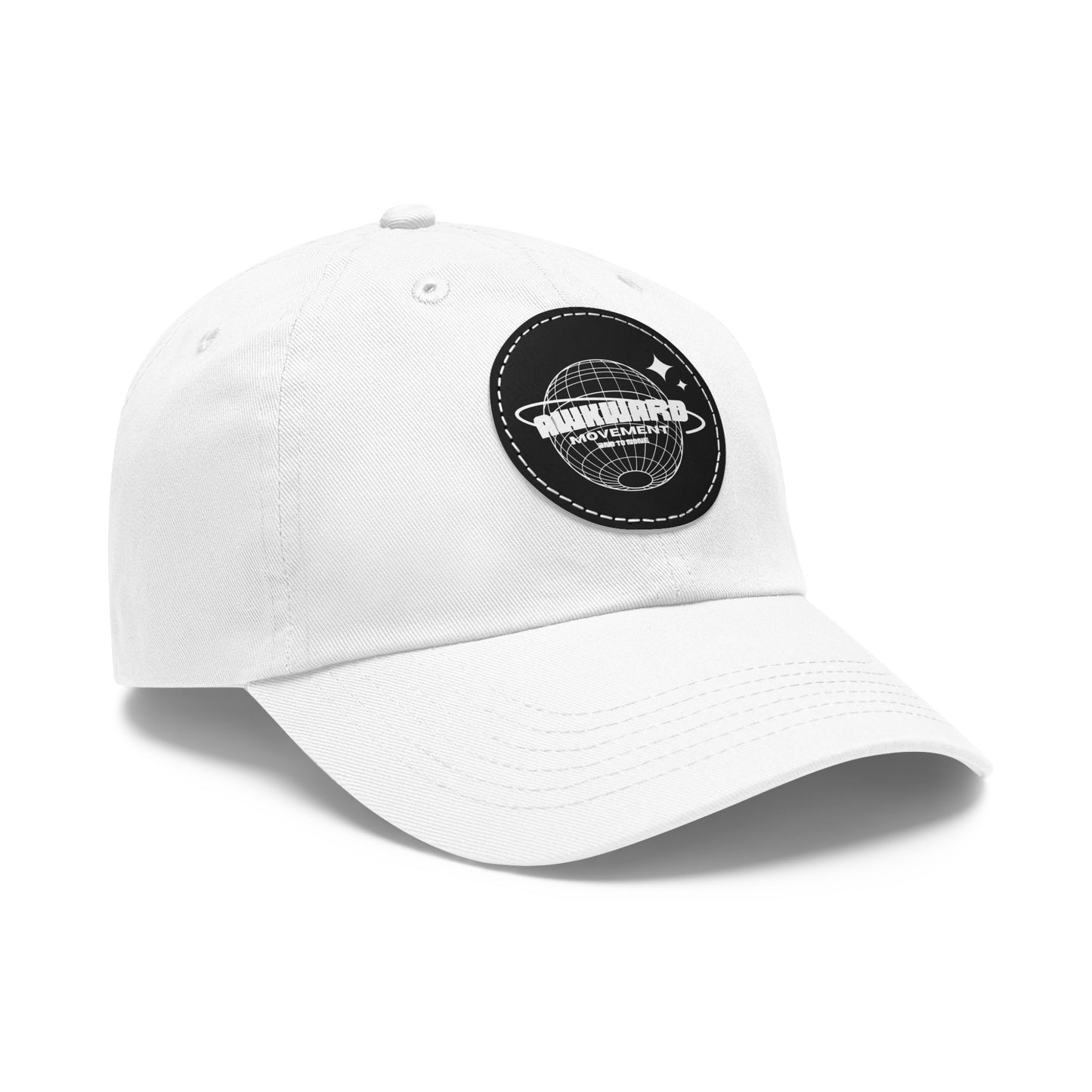 Awk. Global with Leather Patch