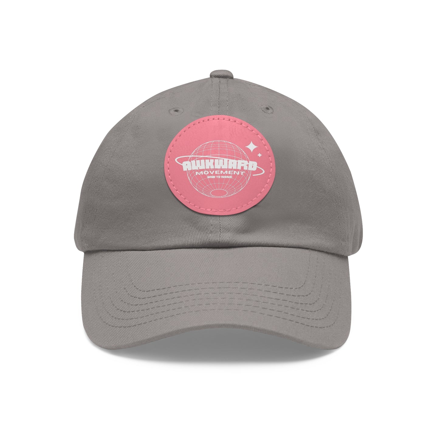 Awk. Global with Leather Patch