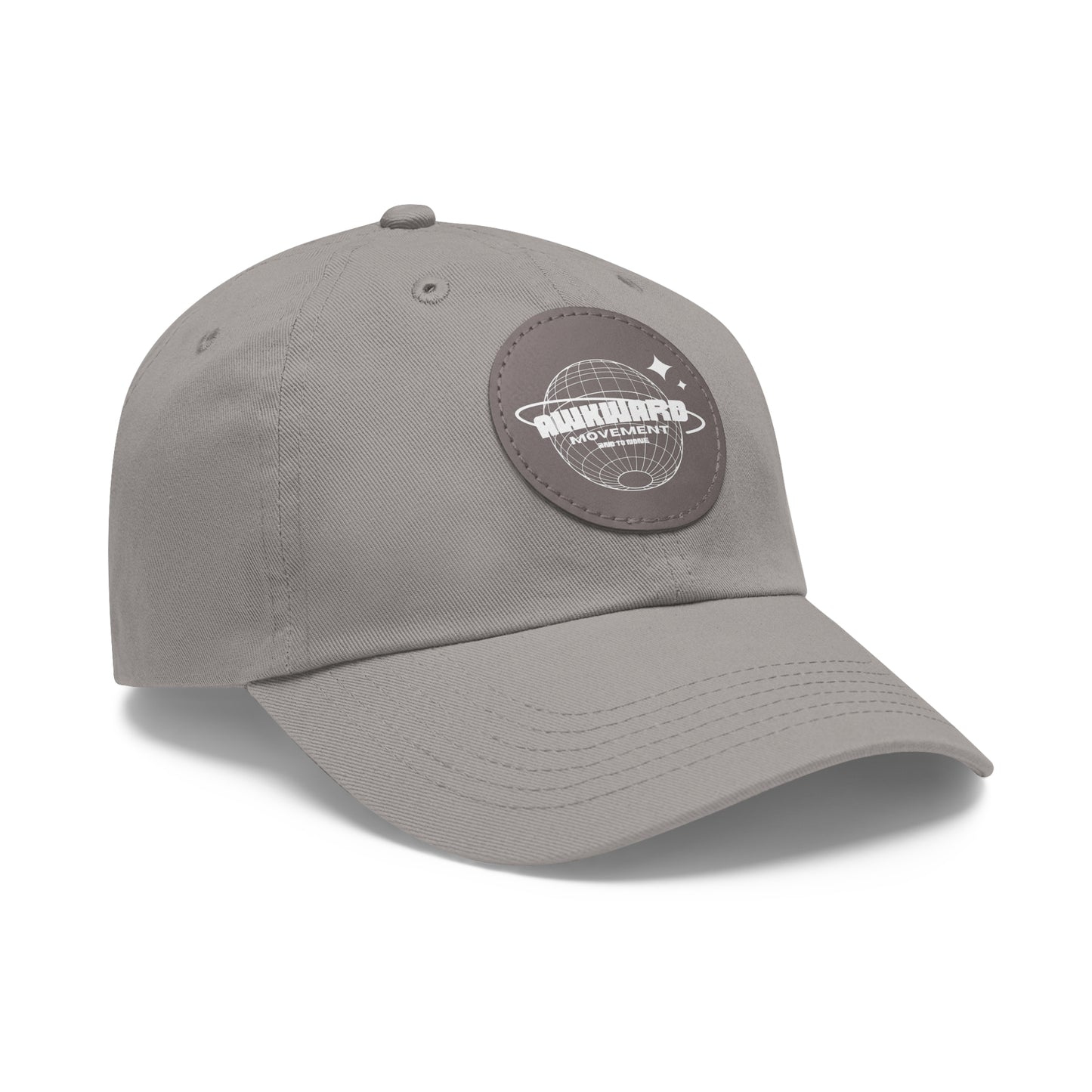 Awk. Global with Leather Patch