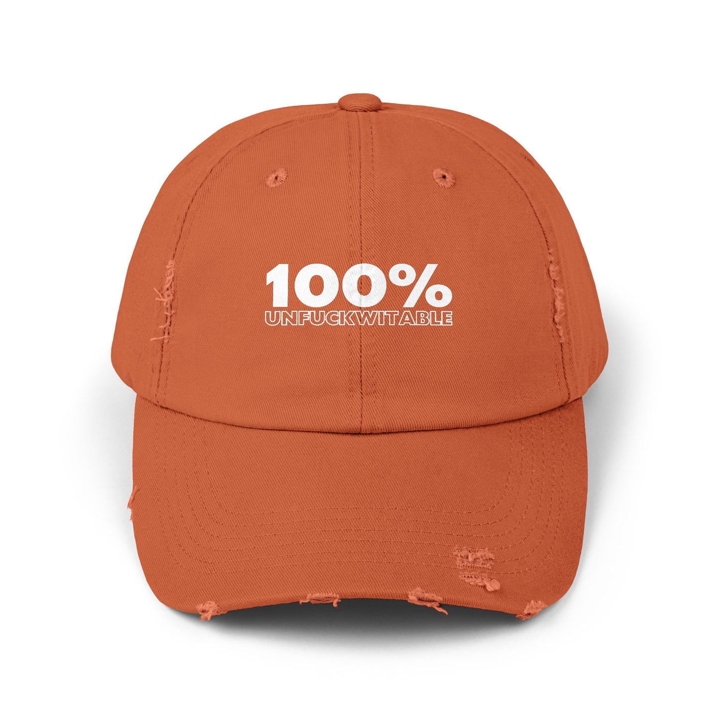 100% UF Distressed Cap