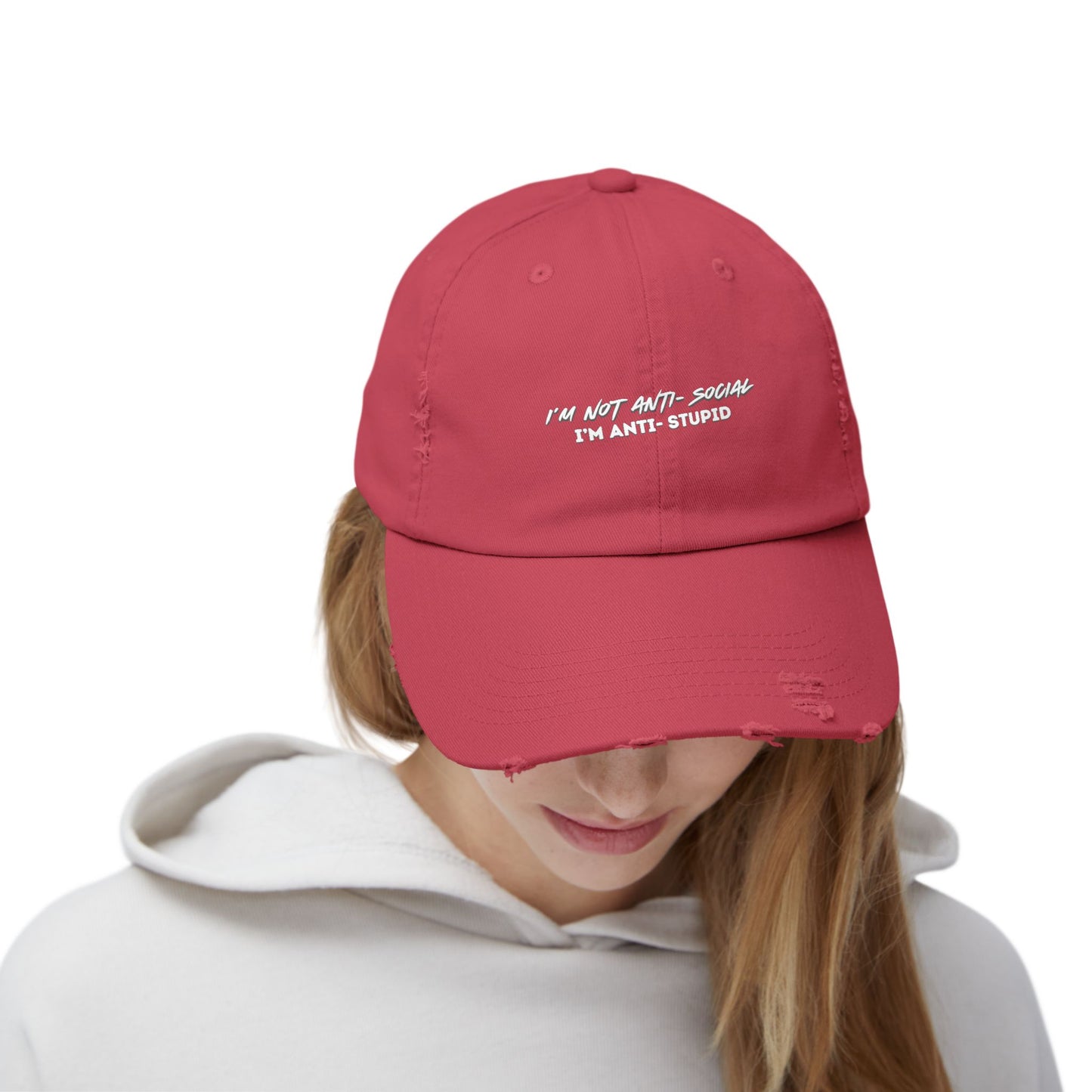 Anti-Social Distressed Cap