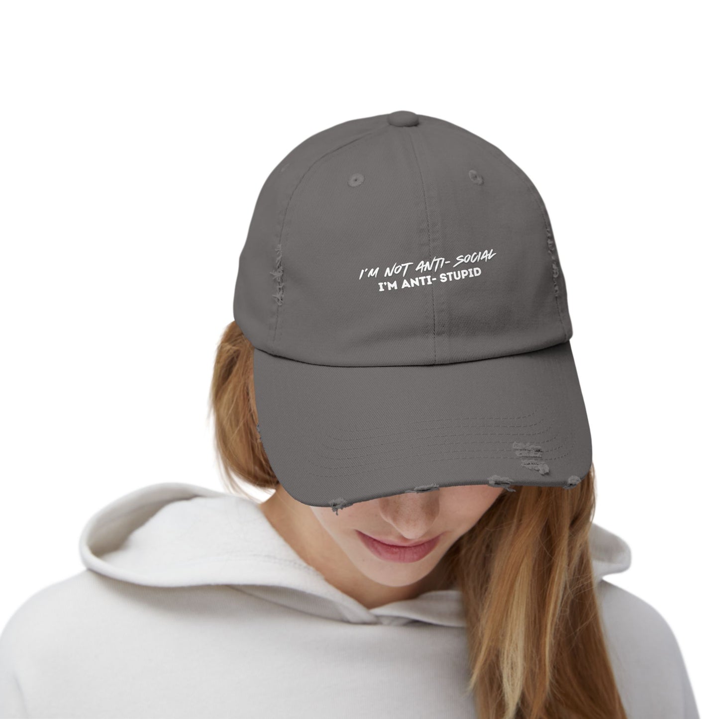 Anti-Social Distressed Cap
