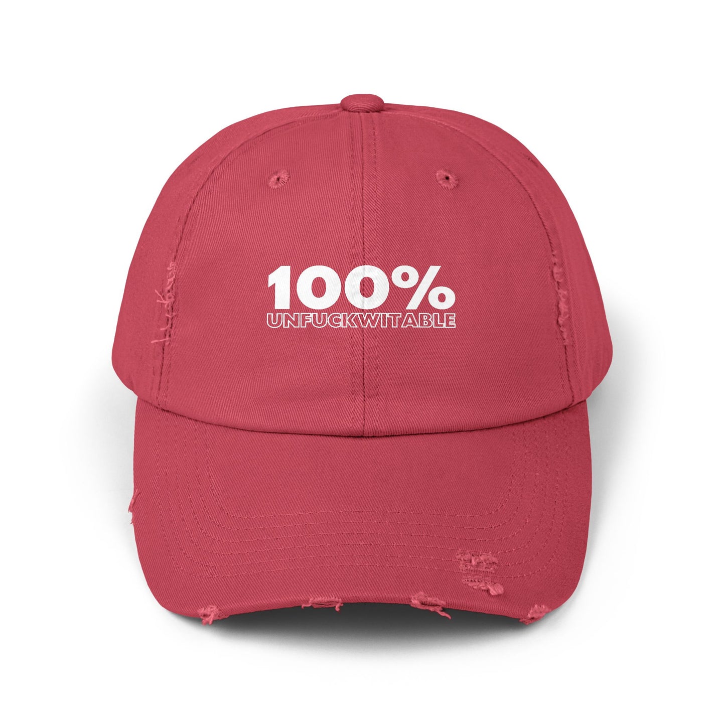 100% UF Distressed Cap