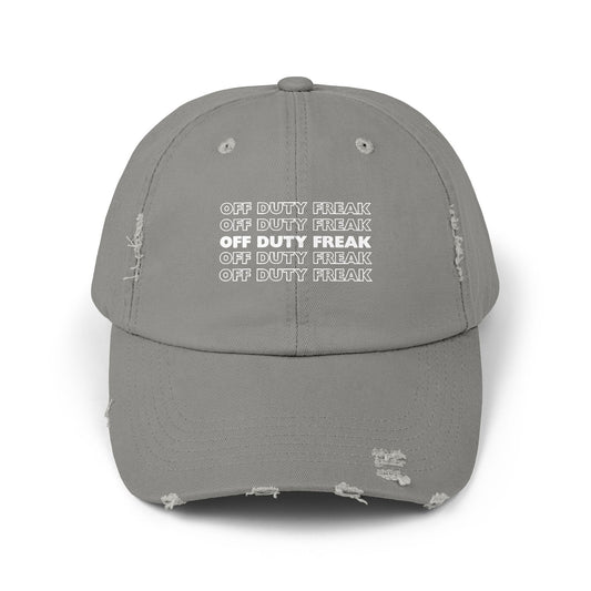 Off Duty Freak Distressed Cap