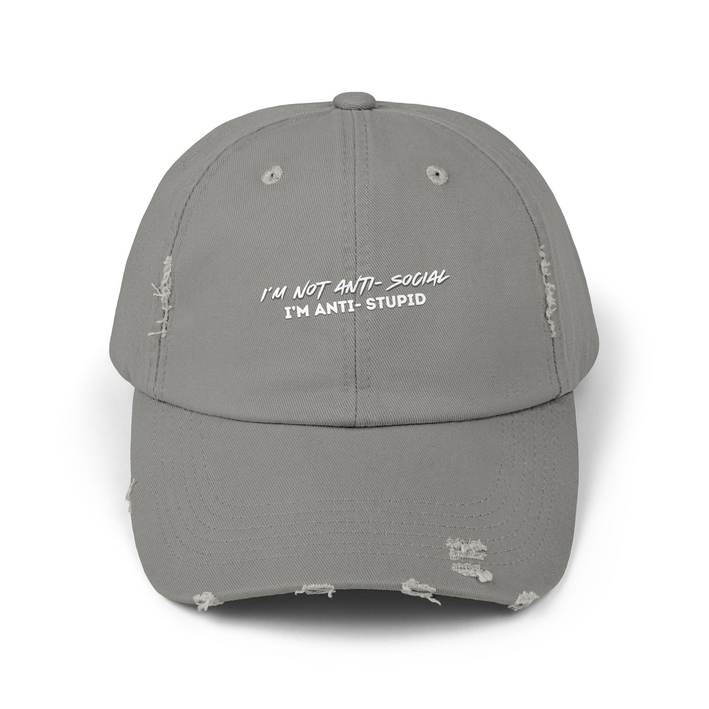 Anti-Social Distressed Cap