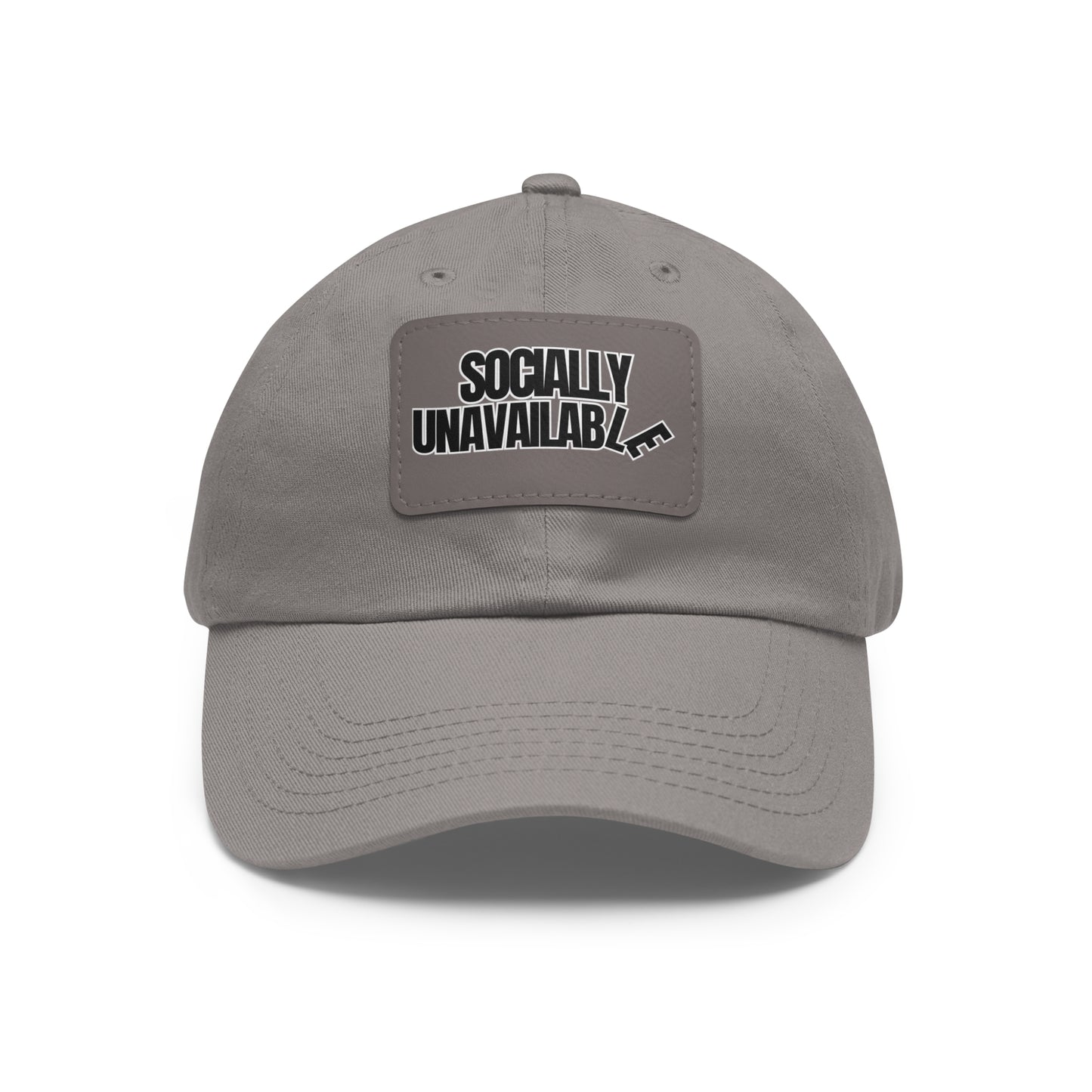 Socailly Unvail. Leather Patch