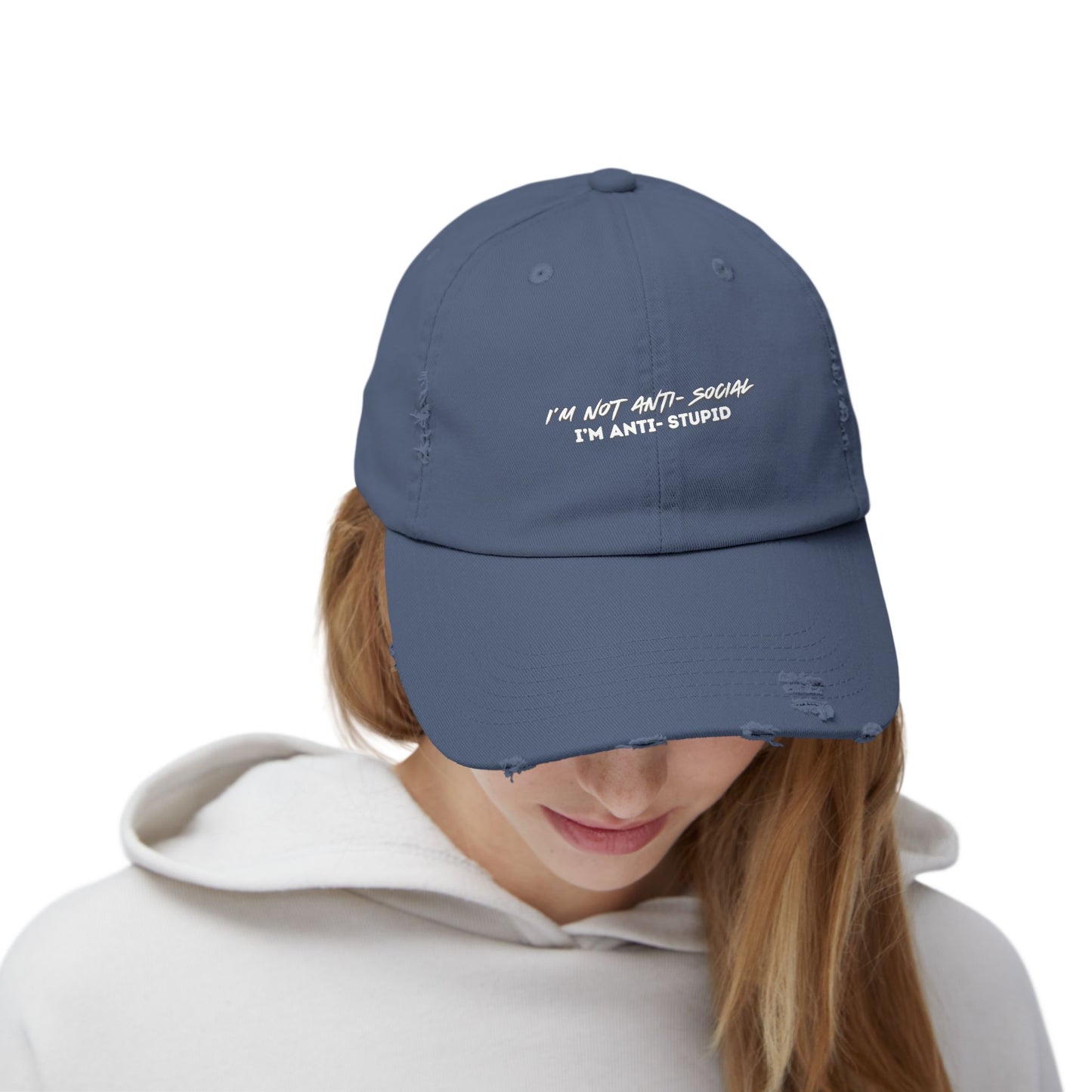 Anti-Social Distressed Cap