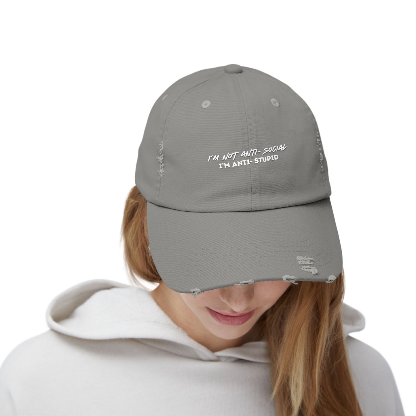 Anti-Social Distressed Cap