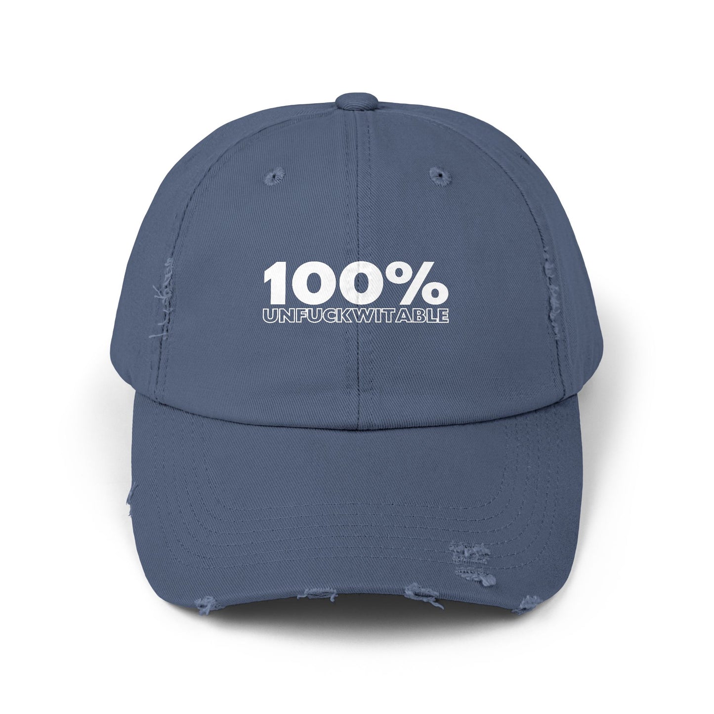 100% UF Distressed Cap
