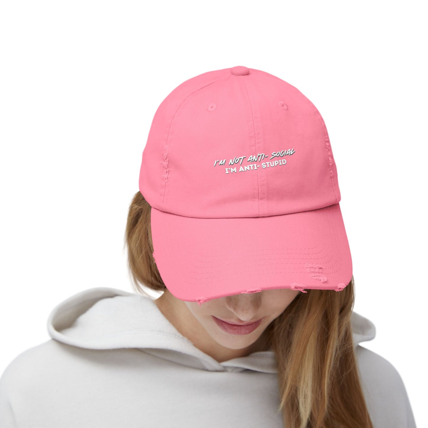 Anti-Social Distressed Cap