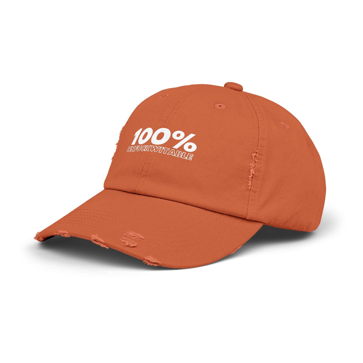 100% UF Distressed Cap