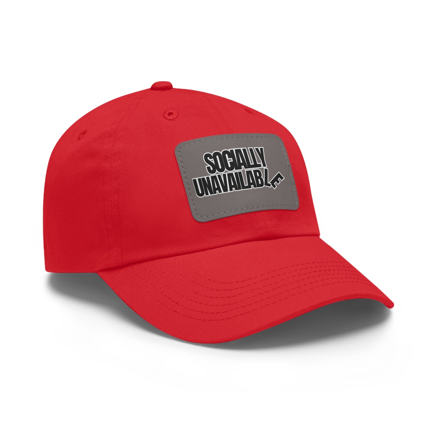 Socailly Unvail. Leather Patch