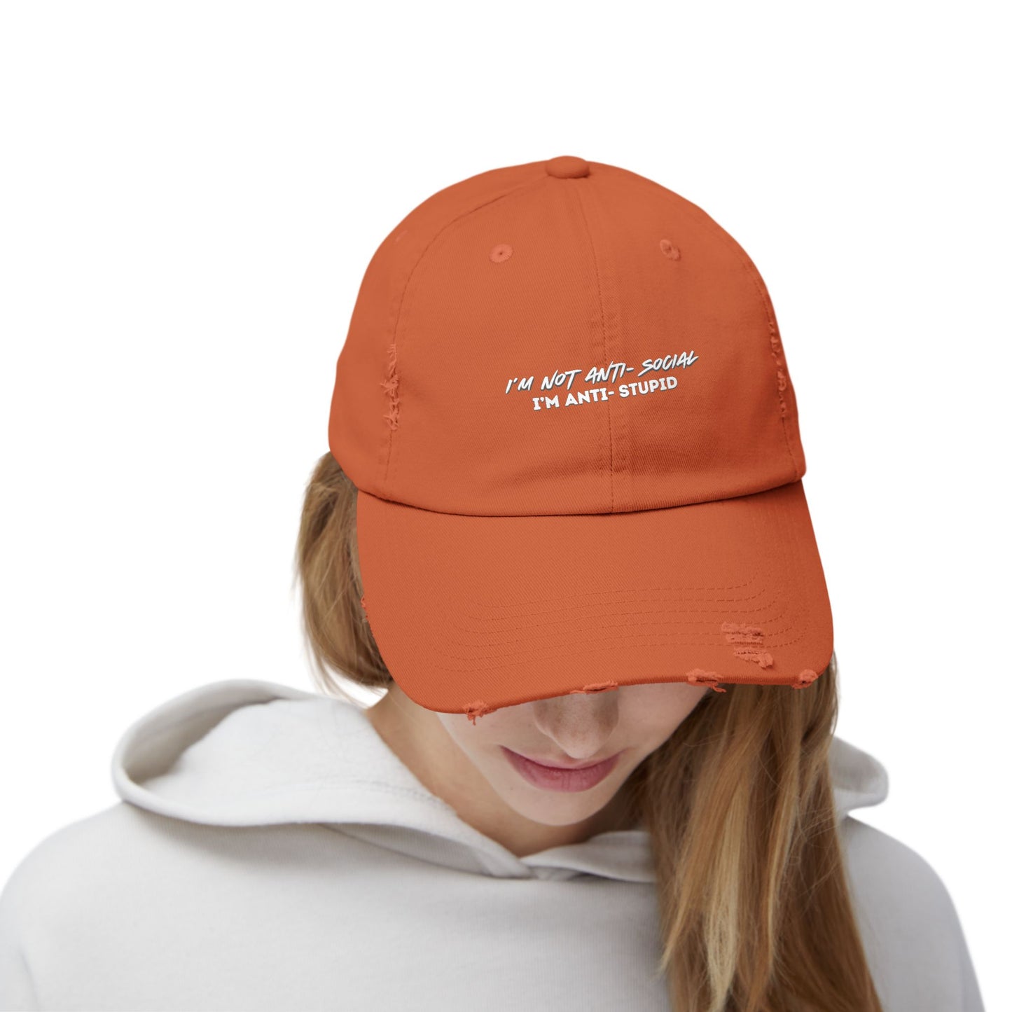 Anti-Social Distressed Cap