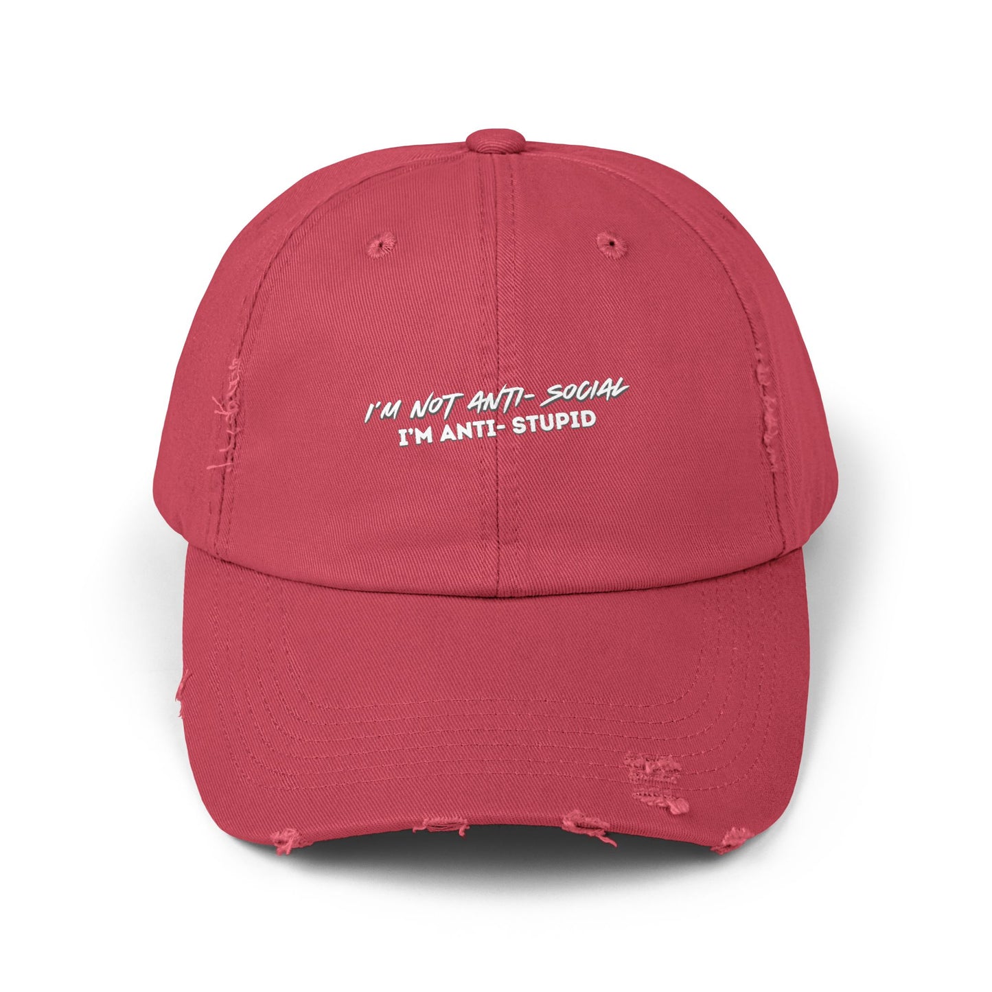 Anti-Social Distressed Cap
