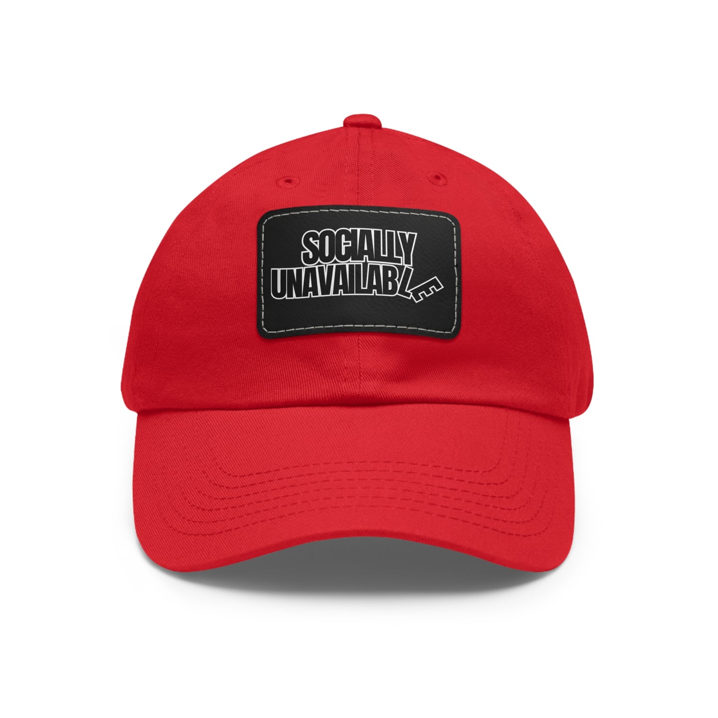 Socailly Unvail. Leather Patch