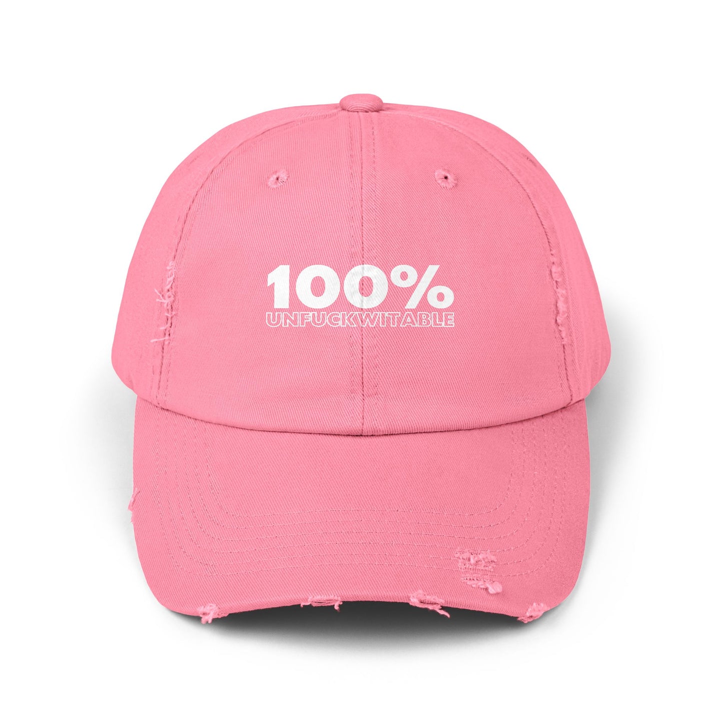 100% UF Distressed Cap
