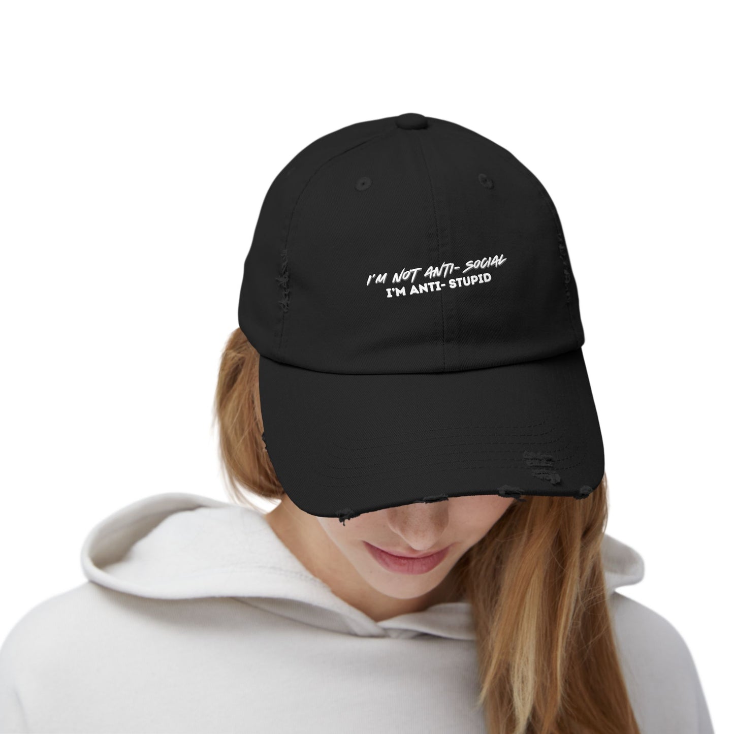 Anti-Social Distressed Cap